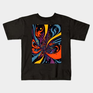 Abstract Colorful Explosion Kids T-Shirt